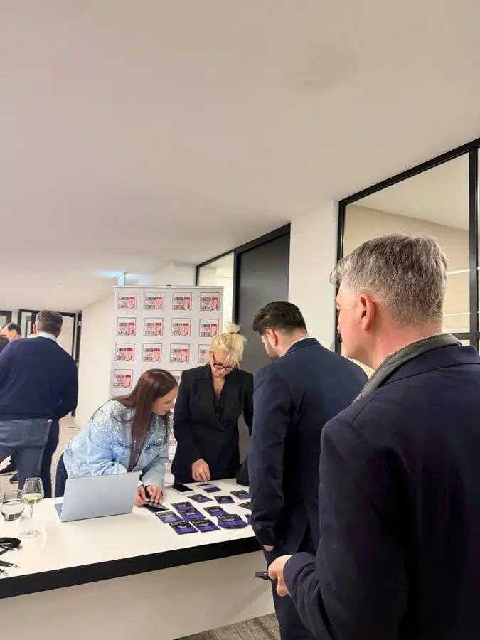 Guests at an LSC event